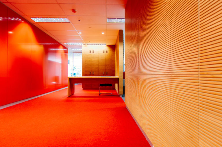 Office fit-out photography